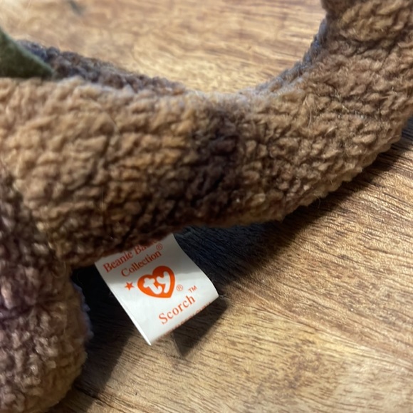 Ty Beanie Baby -1998 “Scorch” the Dragon Vintage NWT!! - Picture 5 of 14